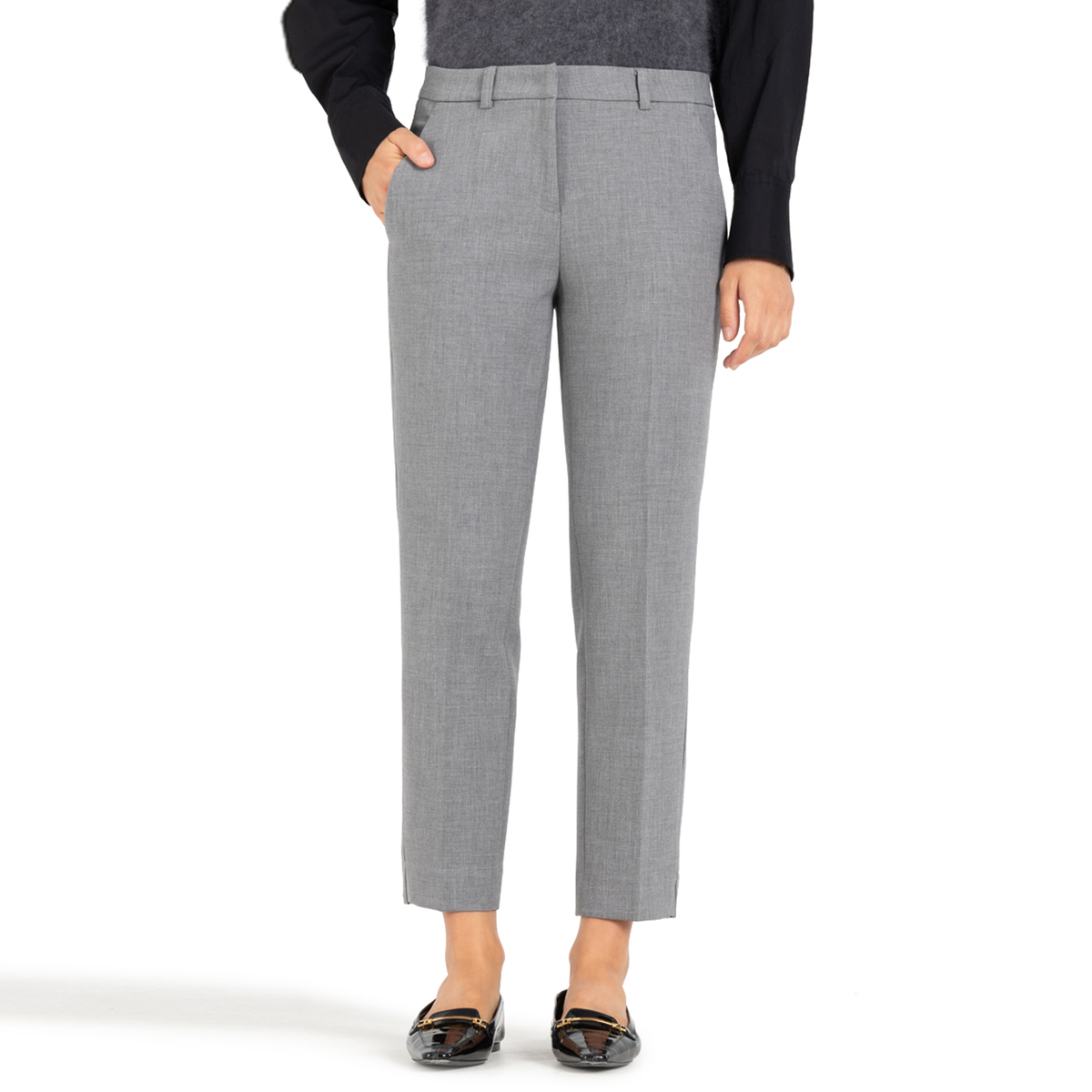 cambio-damen-hose-krystal-grau-gemustert-light-chrome-6316-0300-28-073-3