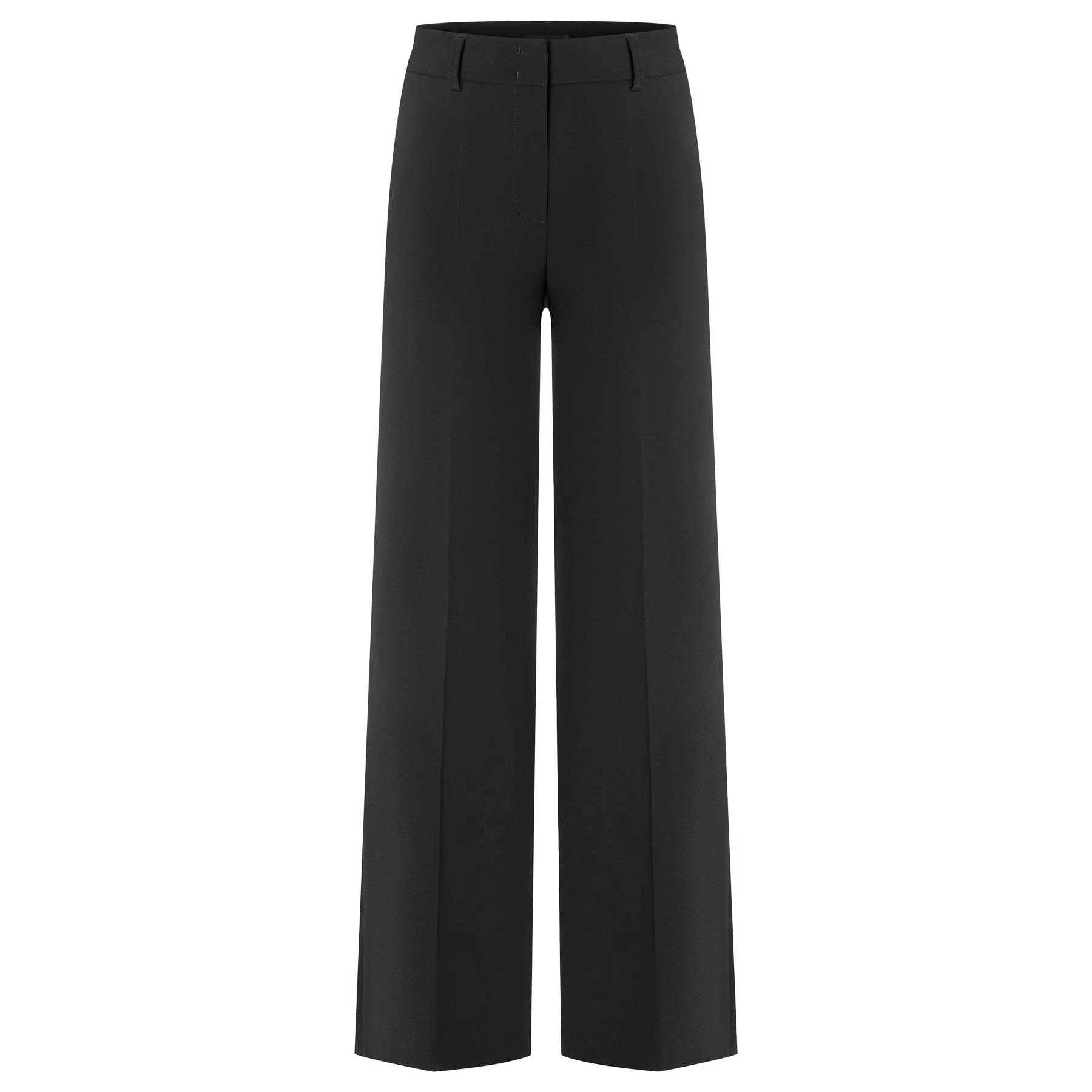 CAMBIO Hose AMELIE mit Bügelfalte Damen in Schwarz - Vorderansicht