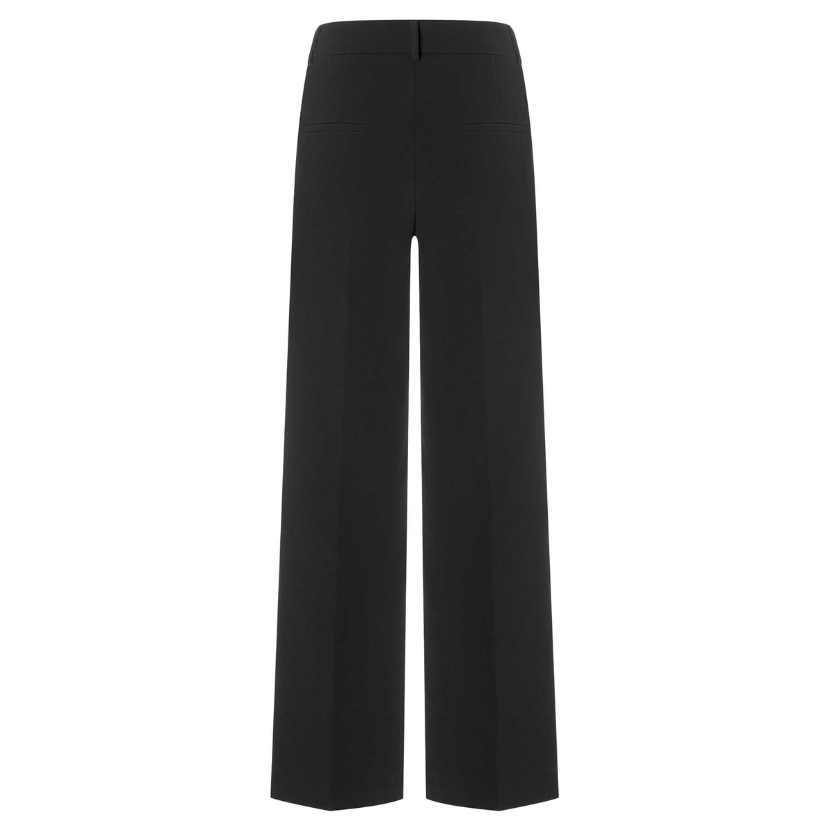 CAMBIO Hose AMELIE mit Bügelfalte Damen in Schwarz - Rückansicht