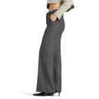 CAMBIO Hose AMELIE mit Wolle Damen in Grau - Seitenansicht