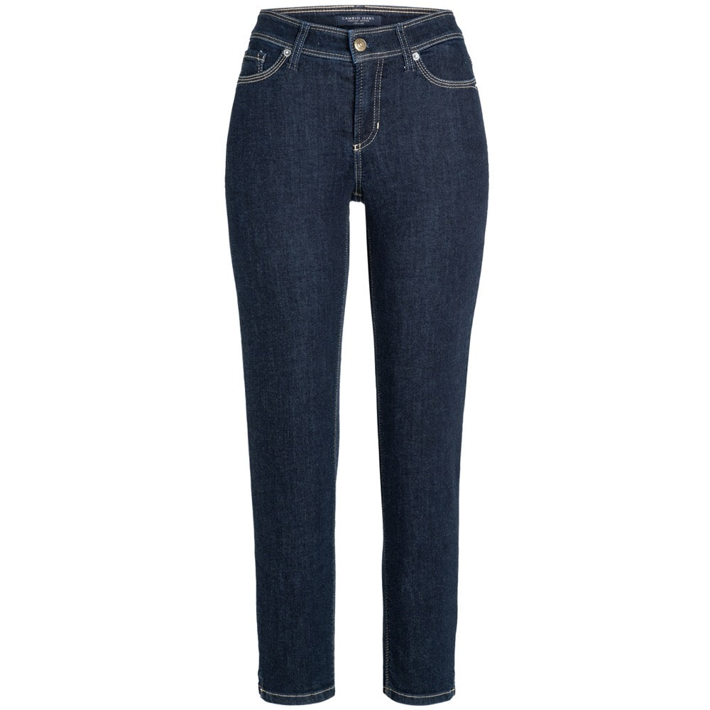 CAMBIO 7/8-Jeans PIPER SHORT Mid Waist - Dunkelblau – Foto 1