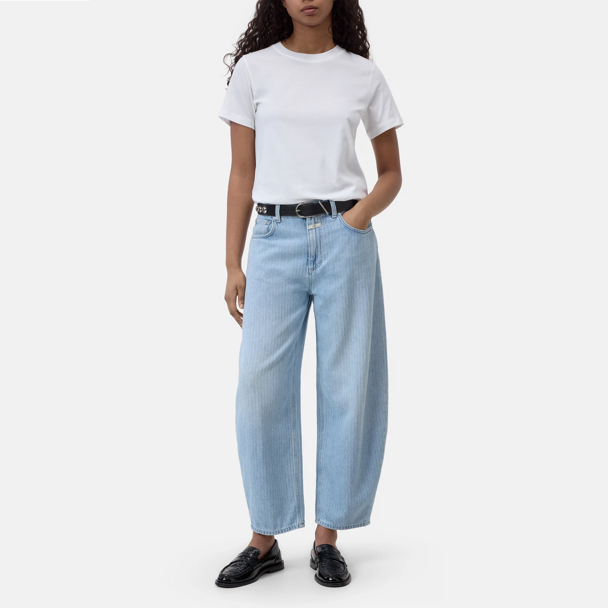 CLOSED T-Shirt aus Bio-Baumwolle - Weiss