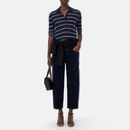 CLOSED Cordhose STOVER-X Mid Waist - Blau