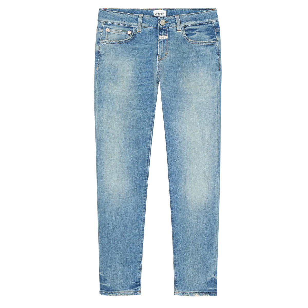 CLOSED Jeans BAKER Mid Waist Damen in Blau - Vorderansicht