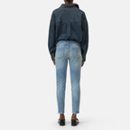 CLOSED Jeans BAKER Mid Waist Damen in Blau - Seitenansicht