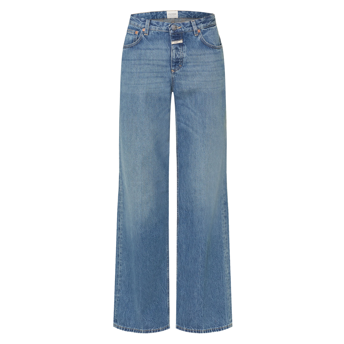 CLOSED Jeans GILLAN Mid Waist Damen in Blau - Vorderansicht