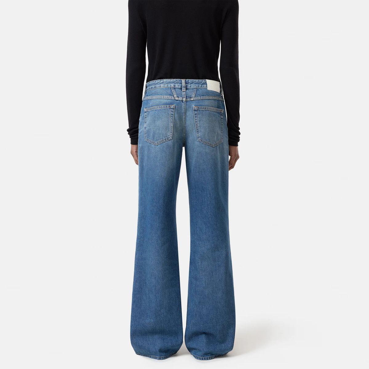 CLOSED Jeans GILLAN Mid Waist Damen in Blau - Seitenansicht