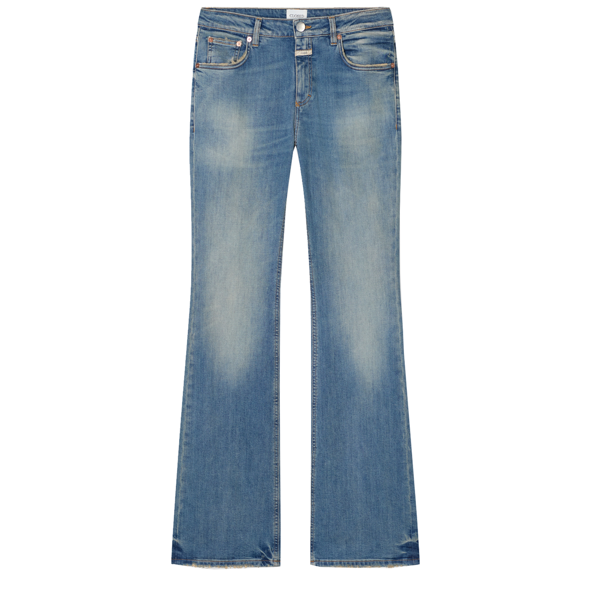 CLOSED Jeans JOVANNA Mid Waist Damen in Blau - Vorderansicht