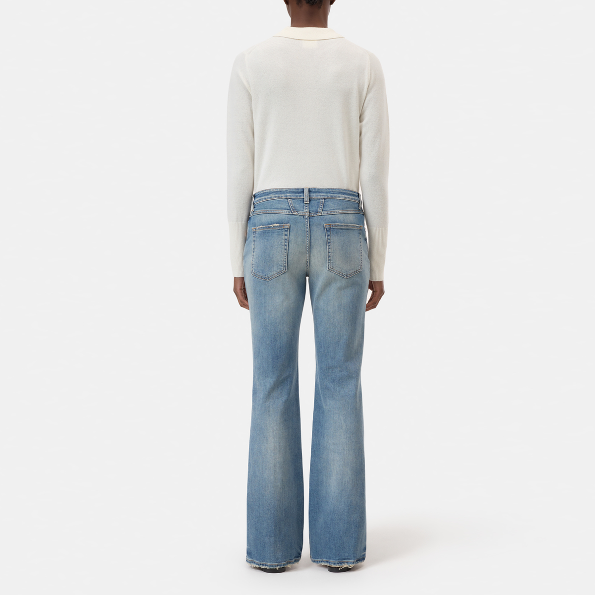 CLOSED Jeans JOVANNA Mid Waist Damen in Blau - Seitenansicht