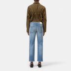 CLOSED Jeans JUNNA Mid Waist Damen in Blau - Seitenansicht