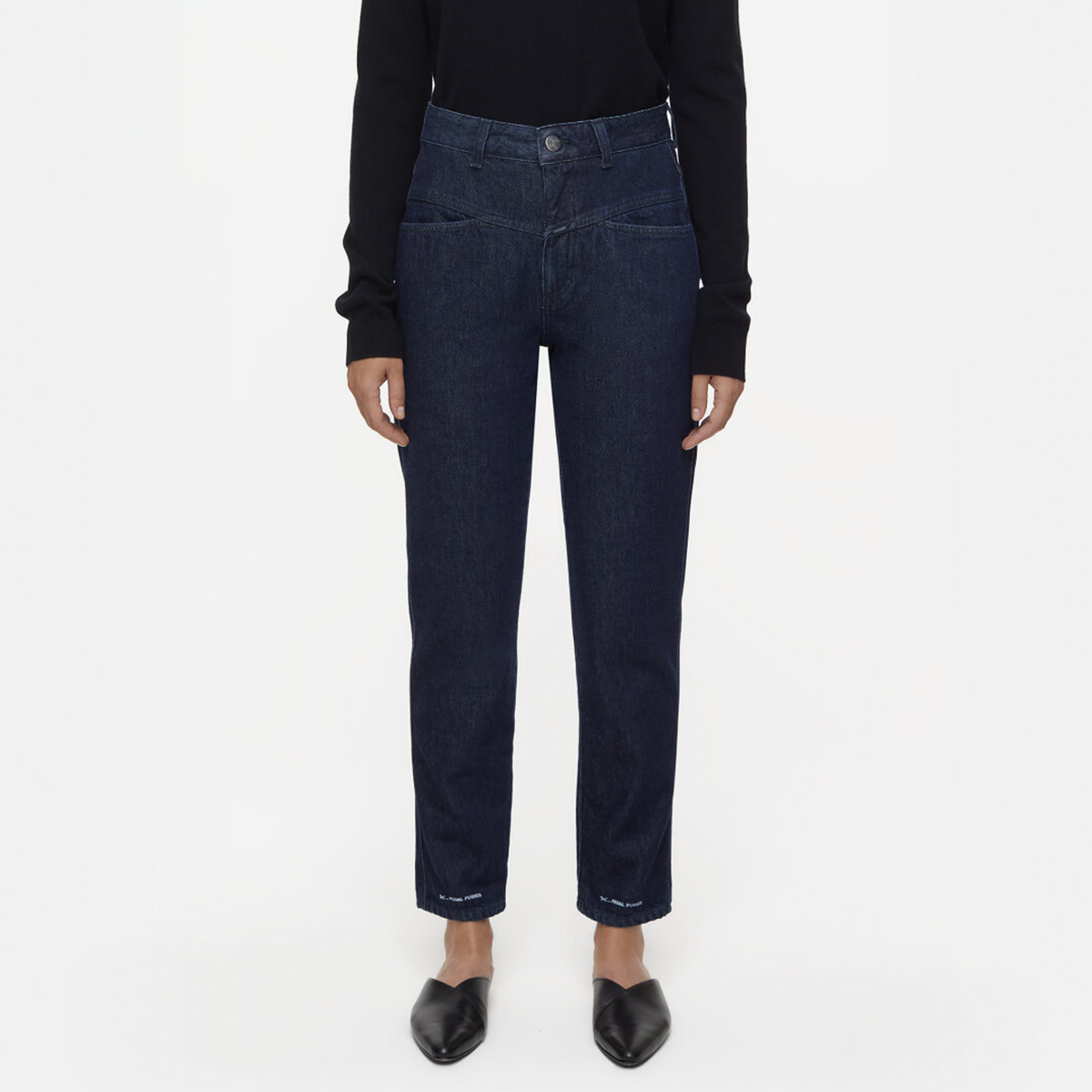 CLOSED Jeans PEDAL PUSHER High Waist Dark Blue (C88002-18R)