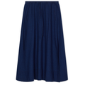 CLOSED Jeansrock mit Leinen - Blau