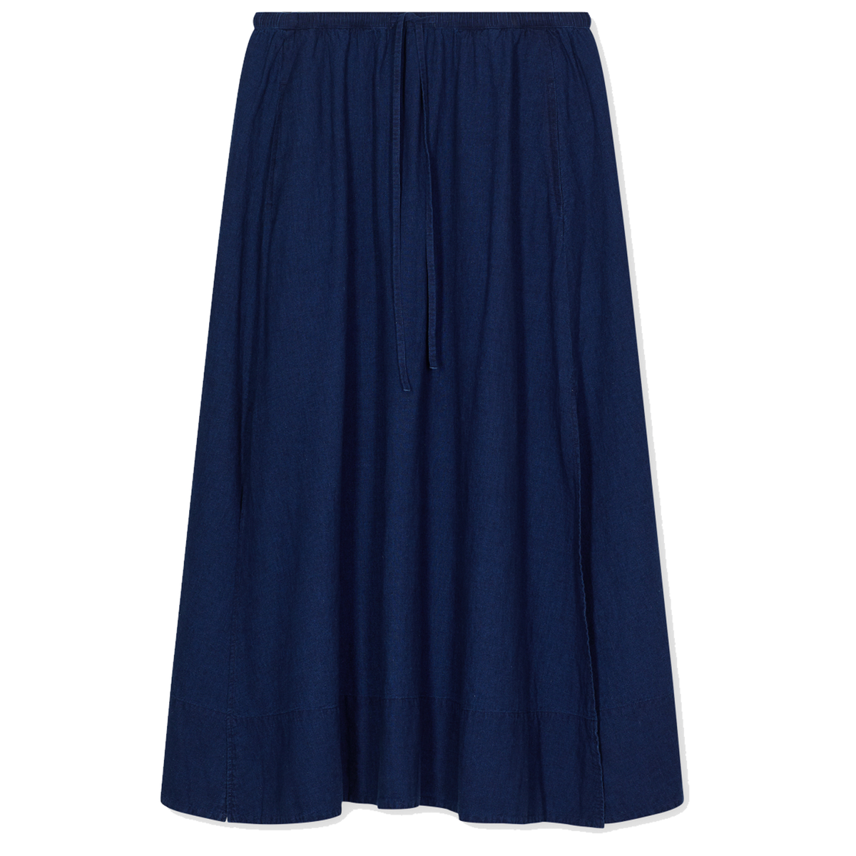 CLOSED Jeansrock mit Leinen - Blau