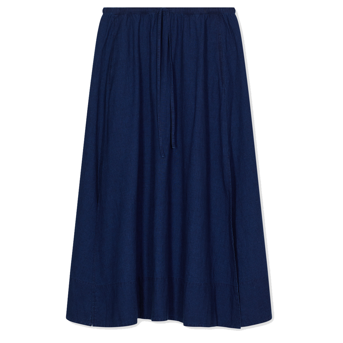 CLOSED Jeansrock mit Leinen - Blau