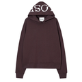CLOSED Hoodie aus Bio-Baumwolle- Mahagony Brown