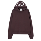 CLOSED Hoodie aus Bio-Baumwolle- Mahagony Brown