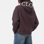CLOSED Hoodie aus Bio-Baumwolle- Mahagony Brown