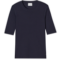 CLOSED T-Shirt mit Modal - Dark Navy