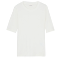 CLOSED T-Shirt mit Modal - Ivory