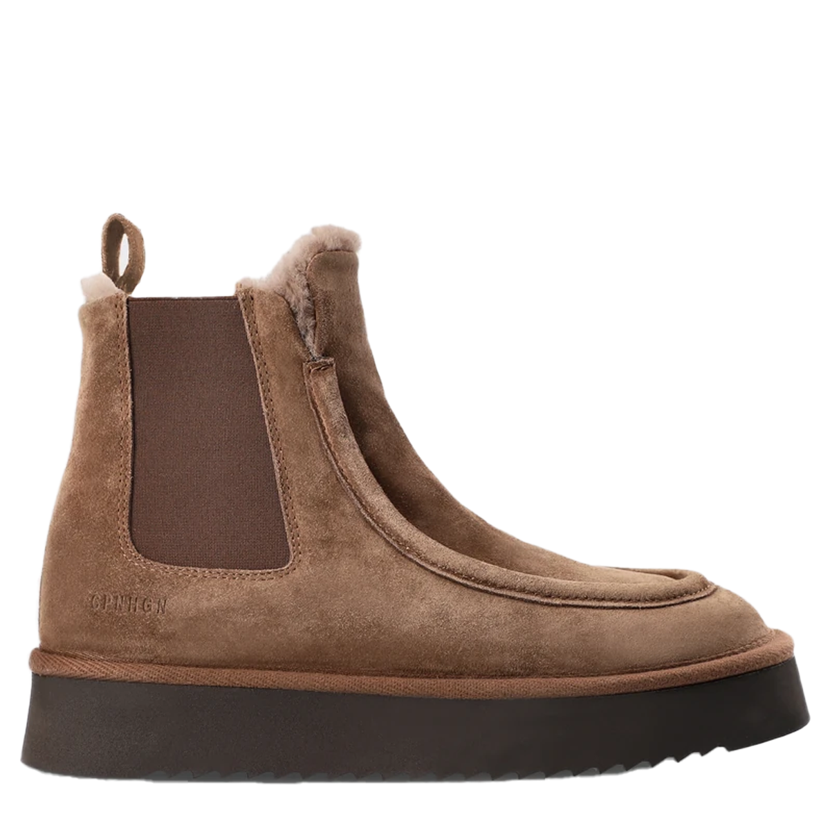 COPENHAGEN Boots CPH267 aus Leder - Suede New Mokka