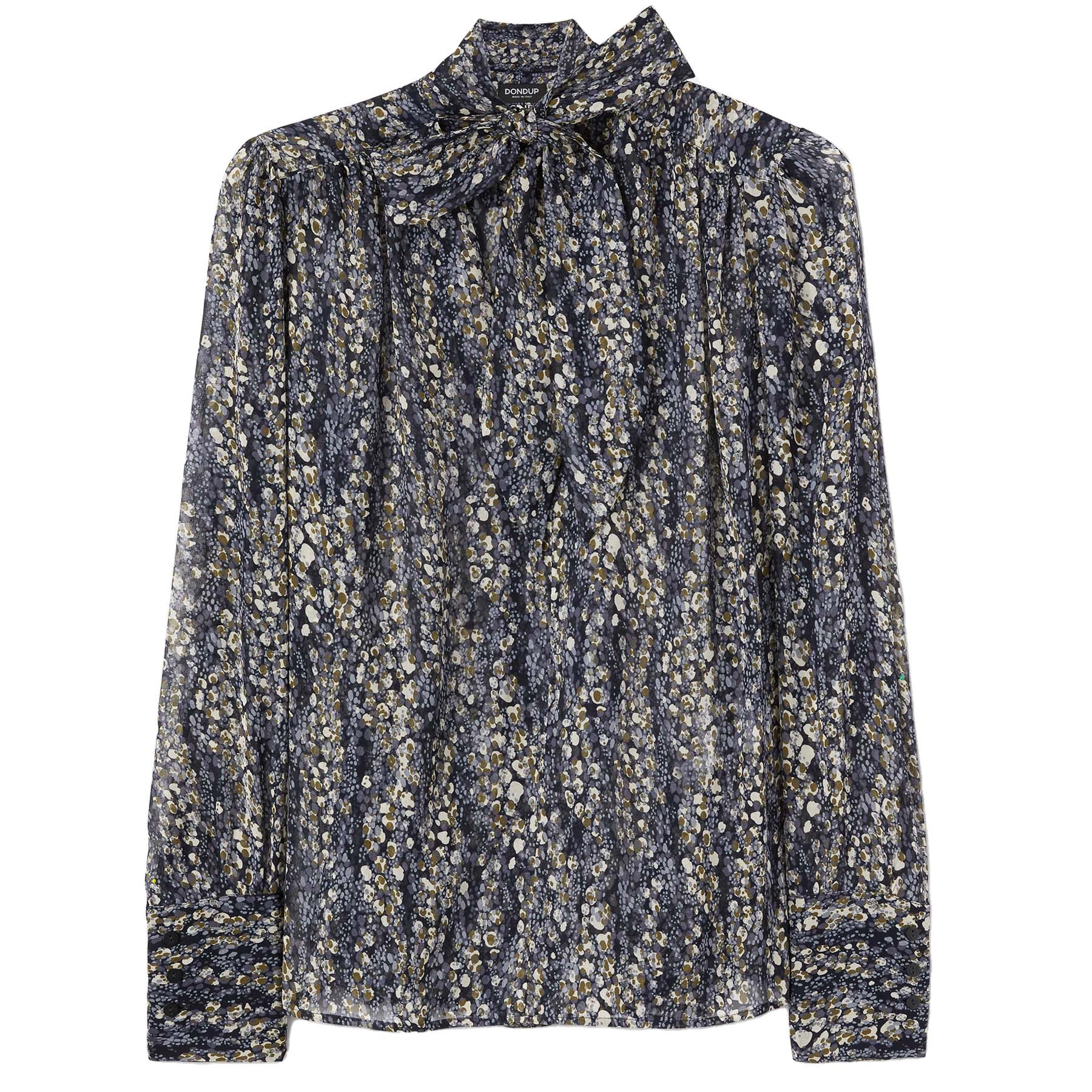 dondup-schluppenbluse-bluse-blau-beige-gemustert-dc325-999-1