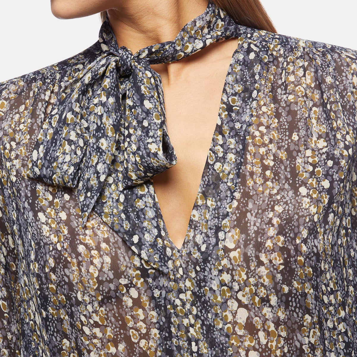 dondup-schluppenbluse-bluse-blau-beige-gemustert-dc325-999-4