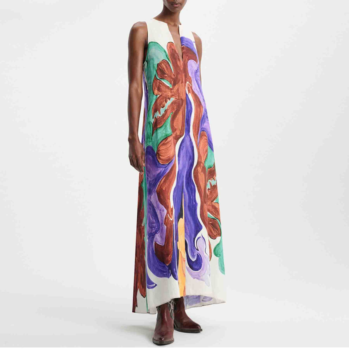 dorothee-schumacher-damen-kleid-rainbow-flames-mehrfarbig-violett-allover-print-gemustert-548914-062-3