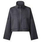 DRYKORN Jacke ELSTOW mit Wolle - Grau