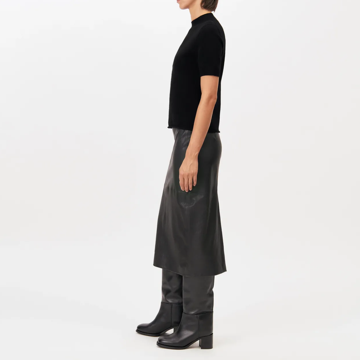 DRYKORN Strickshirt FINIA_3 aus Kaschmir - Black