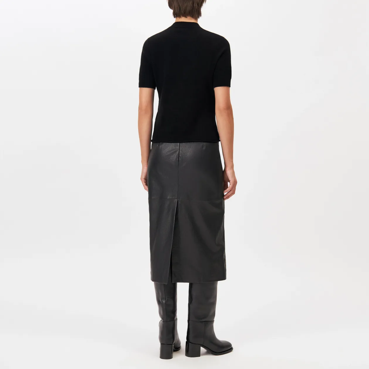 DRYKORN Strickshirt FINIA_3 aus Kaschmir - Black