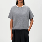 DRYKORN Strickshirt MOENY aus Kaschmir - Rainy Day