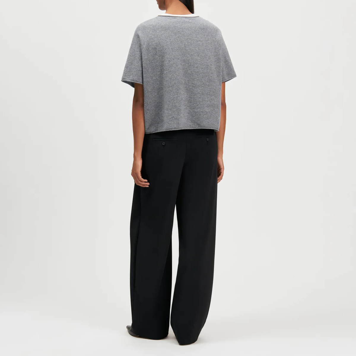 DRYKORN Strickshirt MOENY aus Kaschmir - Rainy Day