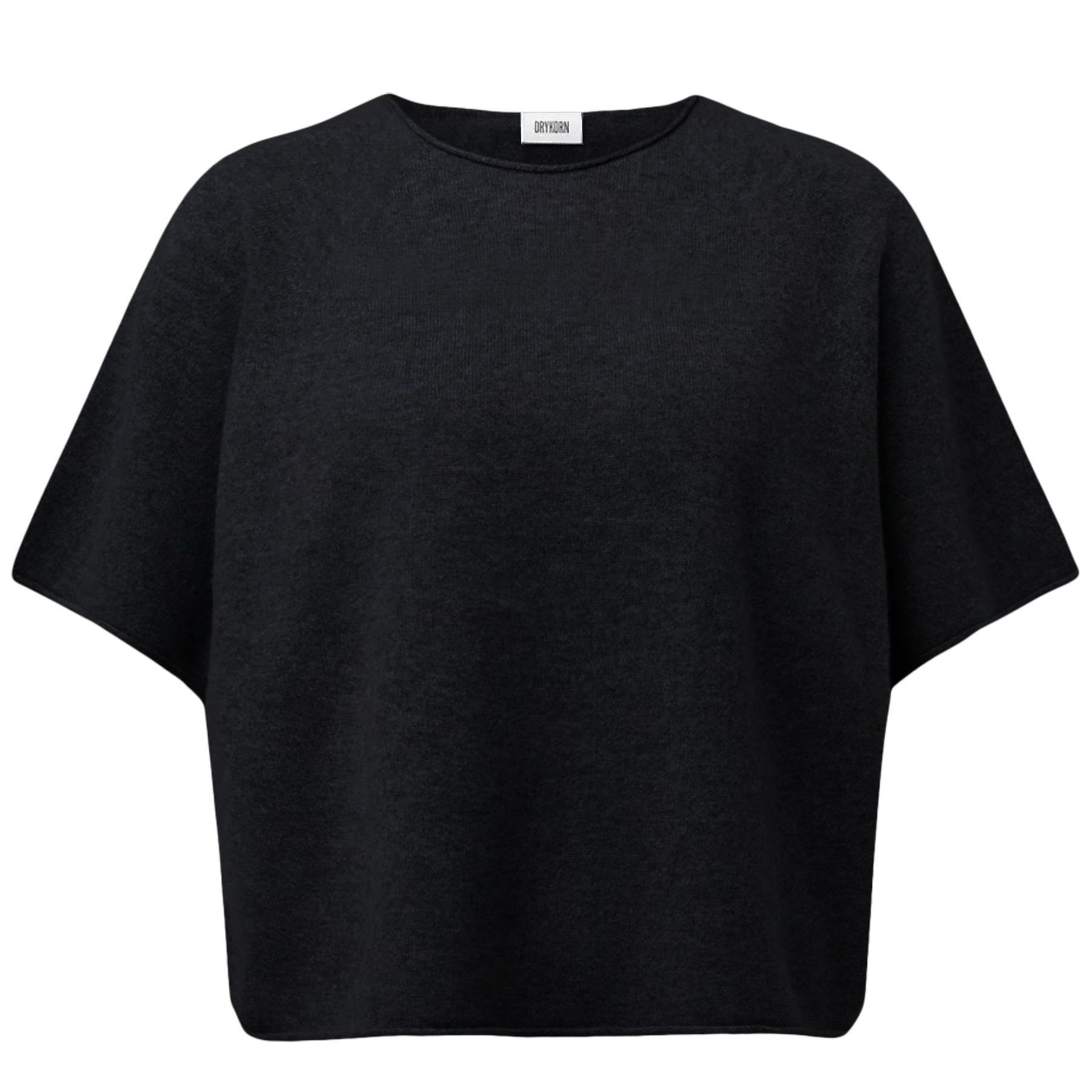 DRYKORN Strickshirt MOENY aus Kaschmir - Schwarz