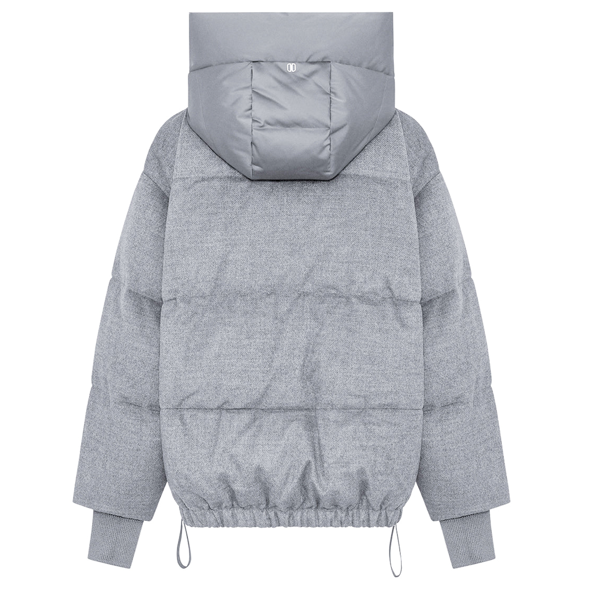 DUNO Daunenjacke HEKA mit Kapuze - Grau
