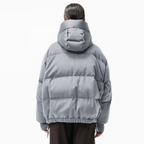 DUNO Daunenjacke HEKA mit Kapuze - Grau
