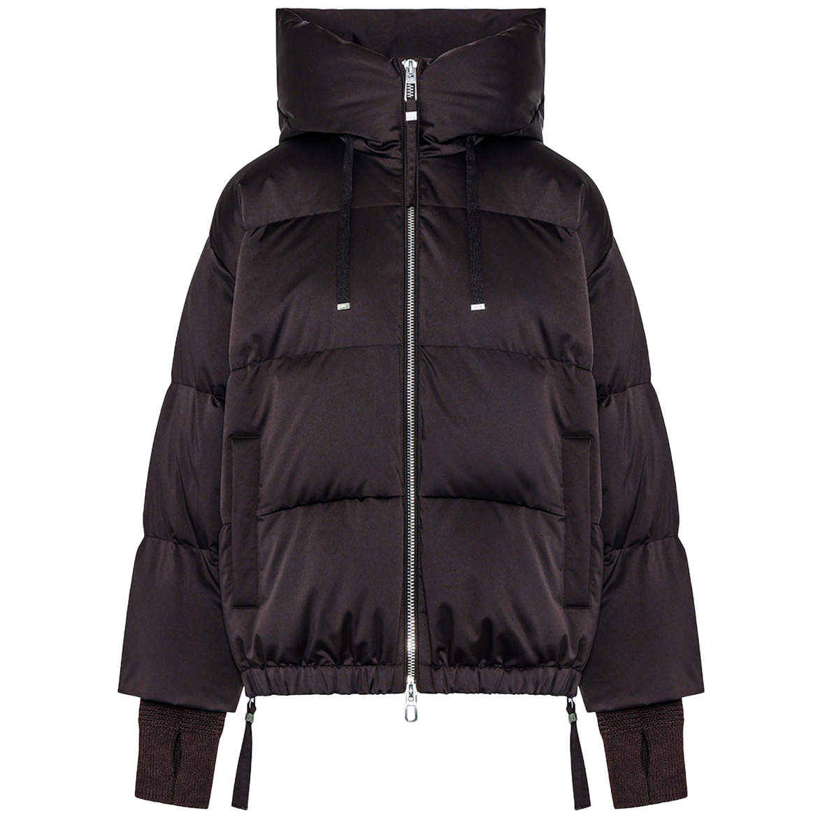 DUNO Daunenjacke HEKA mit Kapuze - Braun