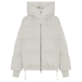 DUNO Daunenjacke HEKA mit Kapuze - Beige