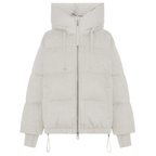 DUNO Daunenjacke HEKA mit Kapuze - Beige