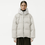 DUNO Daunenjacke HEKA mit Kapuze - Beige