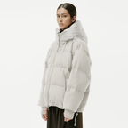 DUNO Daunenjacke HEKA mit Kapuze - Beige