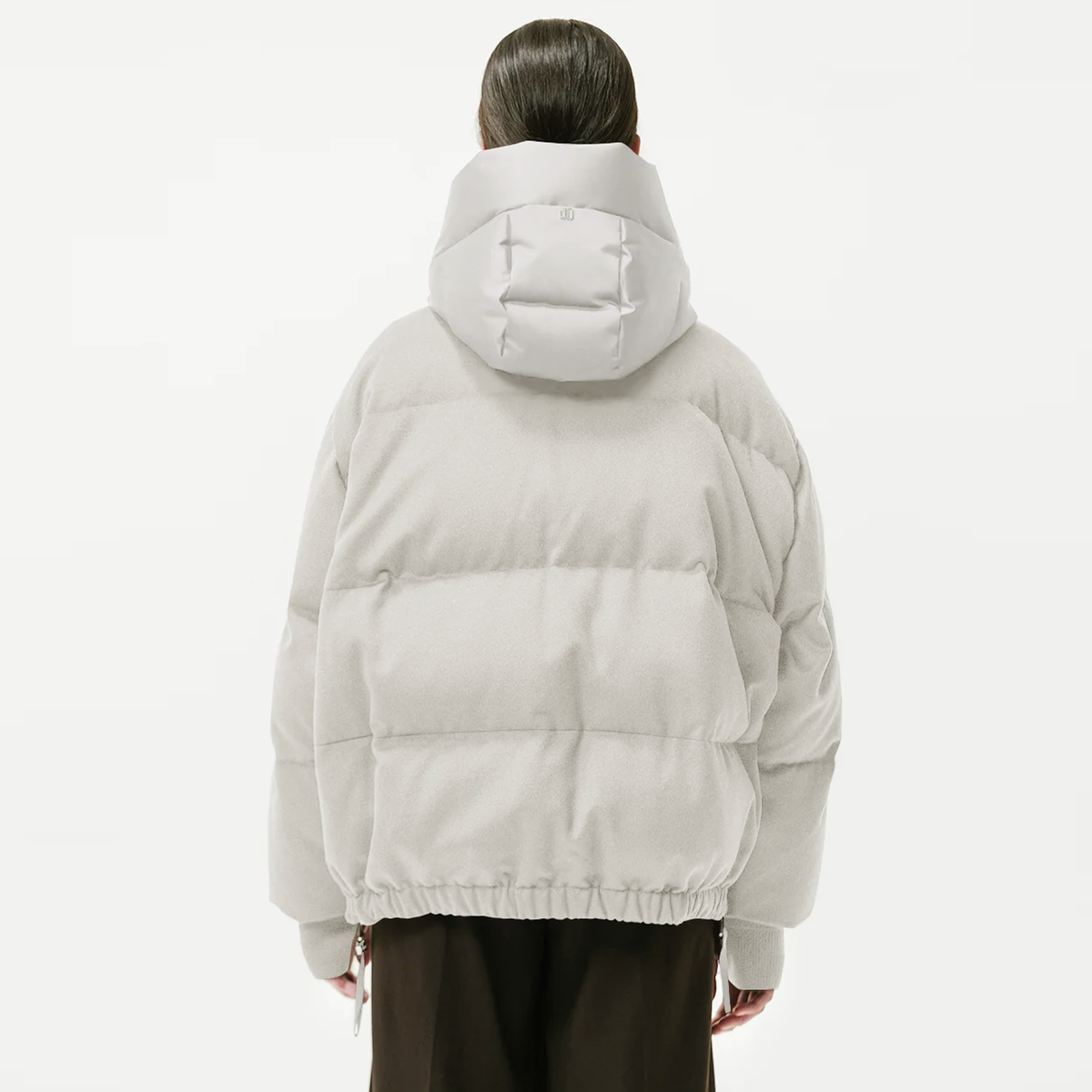 DUNO Daunenjacke HEKA mit Kapuze - Beige