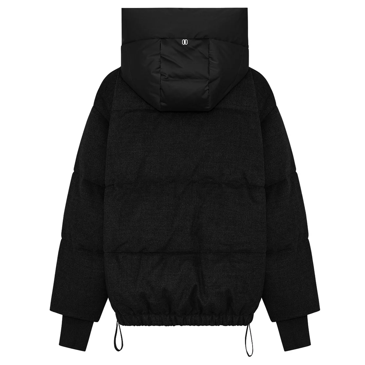 DUNO Daunenjacke HEKA mit Kapuze - Schwarz