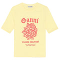 ganni-damen-t-shirt-print-gelb-yellow-cream-t3631-768-1