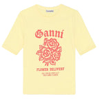 ganni-damen-t-shirt-print-gelb-yellow-cream-t3631-768-1