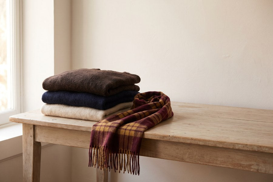 Braun, Bordeaux und Marine