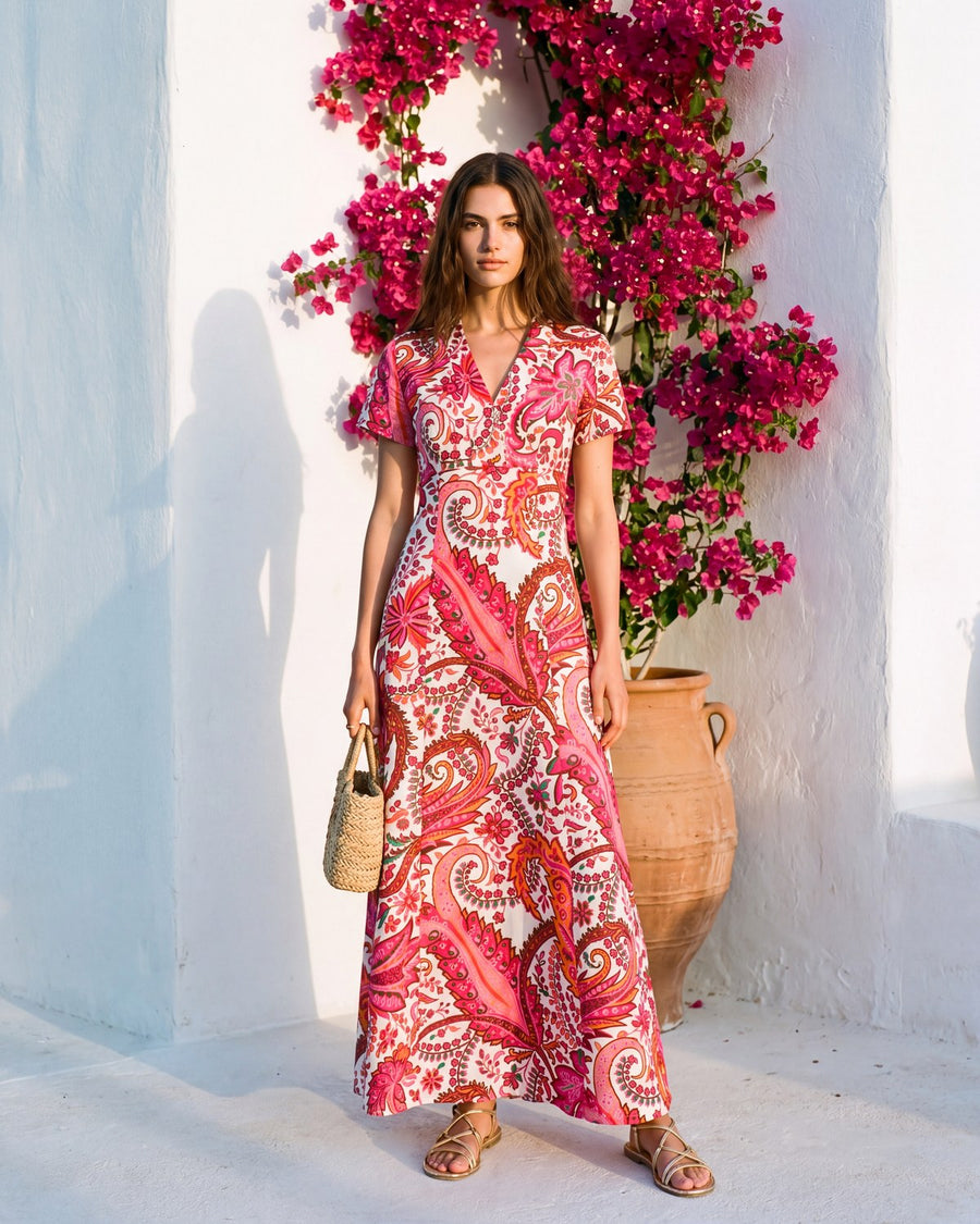 Ein Maxikleid, drei Looks