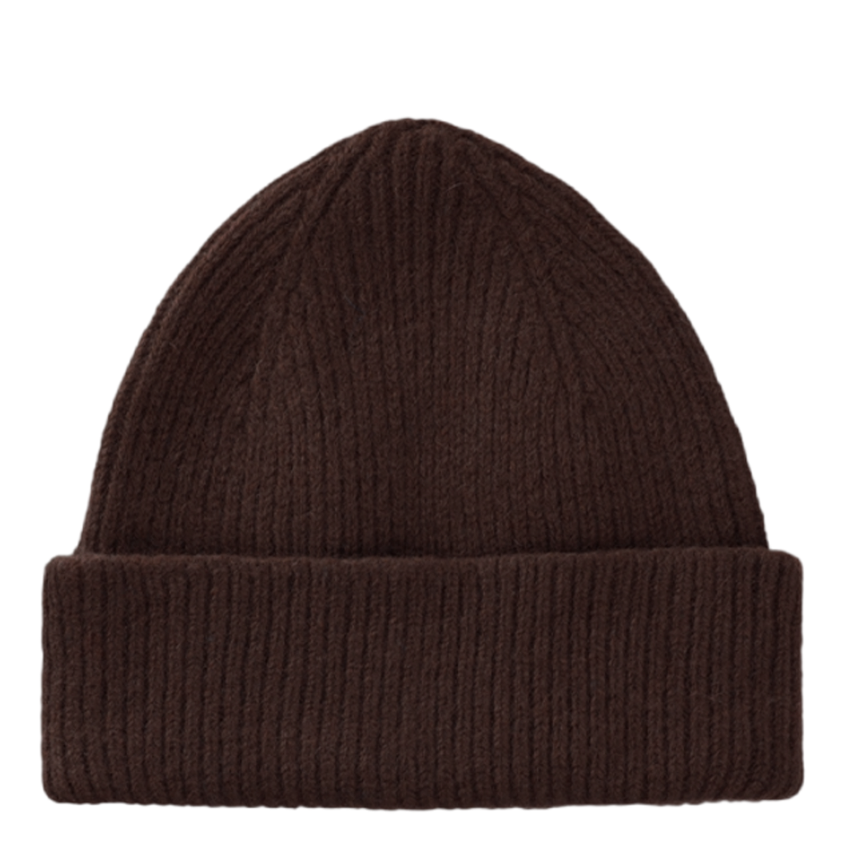 LE BONNET Strickmütze aus Wolle - Braun