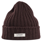 LE BONNET Mütze LOGO aus Wolle - Braun