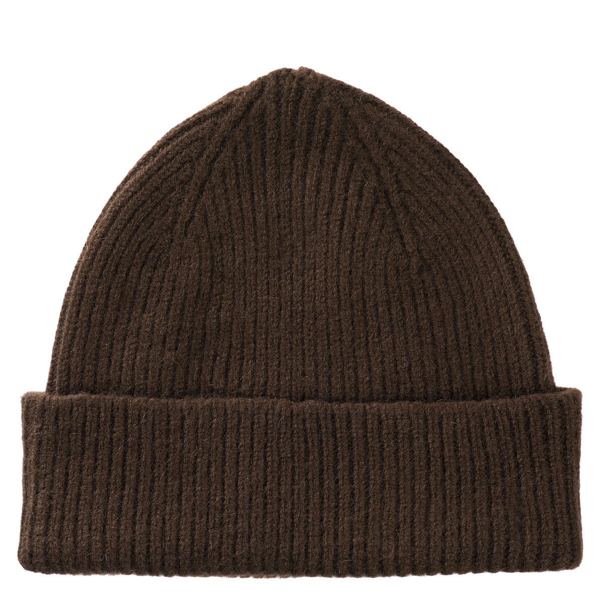 LE BONNET Strickmütze aus Wolle - Braun