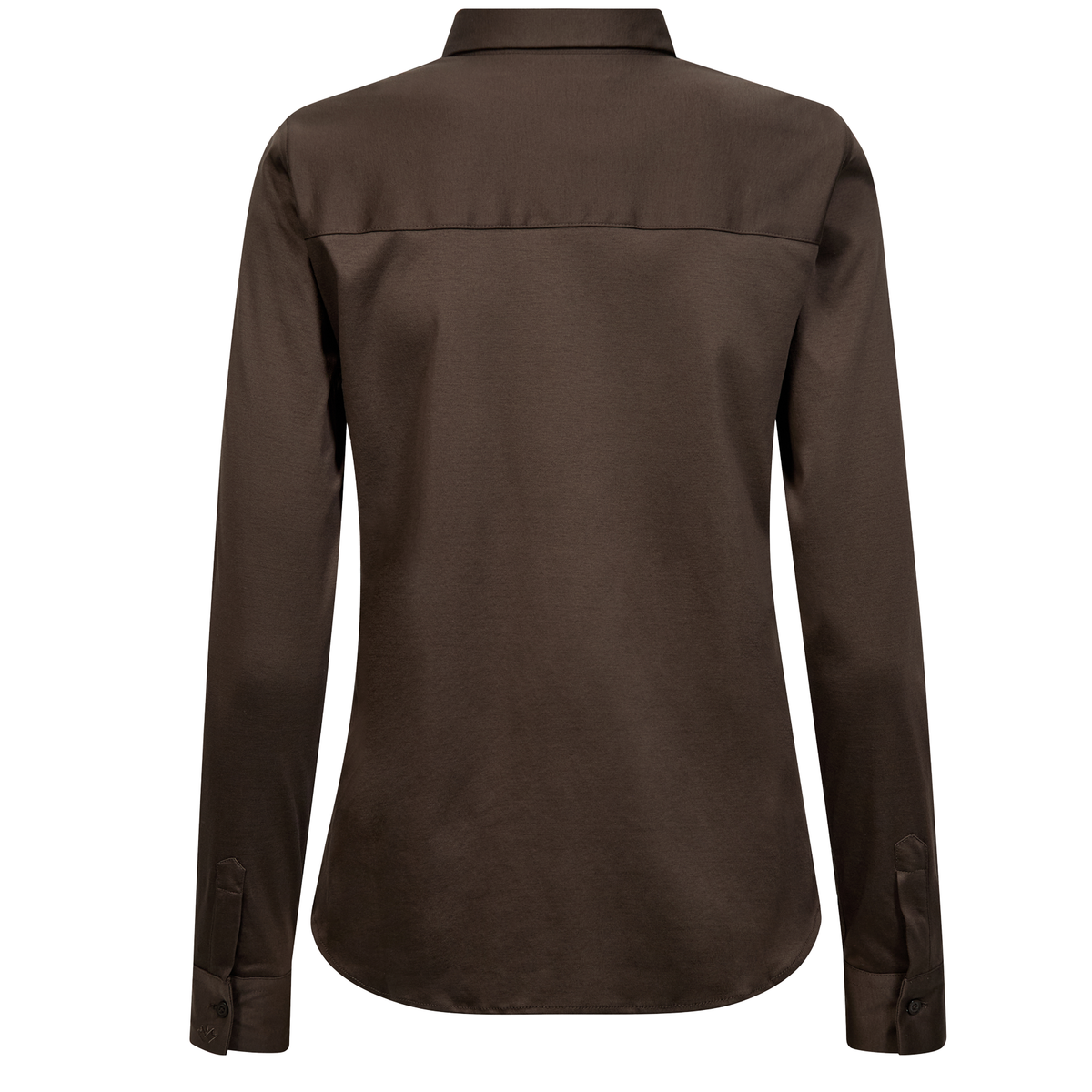 MOS MOSH Bluse TINA aus Baumwolle - Braun